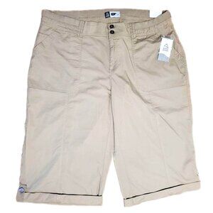 Alpine Design Size 24W Khaki Shorts Elastic Waist Band New with Tag